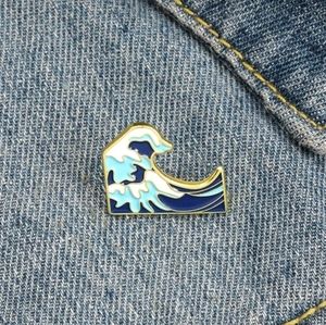 3 for $30 "The Wave" Enamel Pin